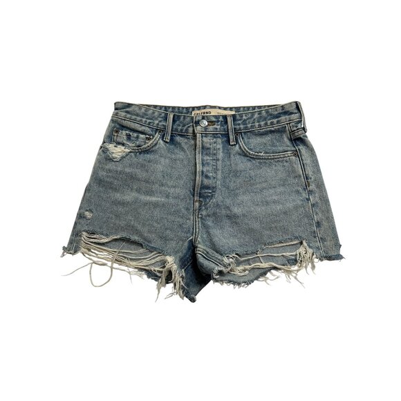 GRLFRND Helena High Rise Cut Off Short in Newport